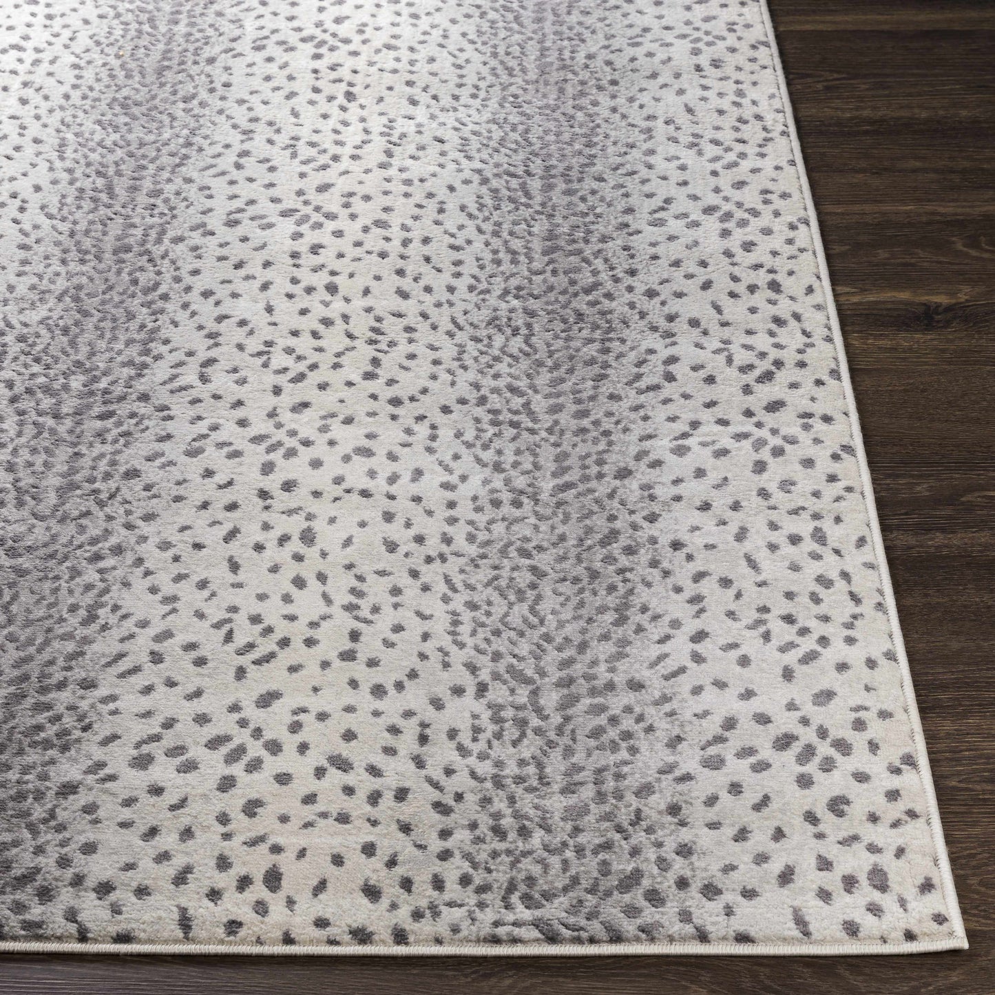 Pointblank Gray Antelope Print Rug