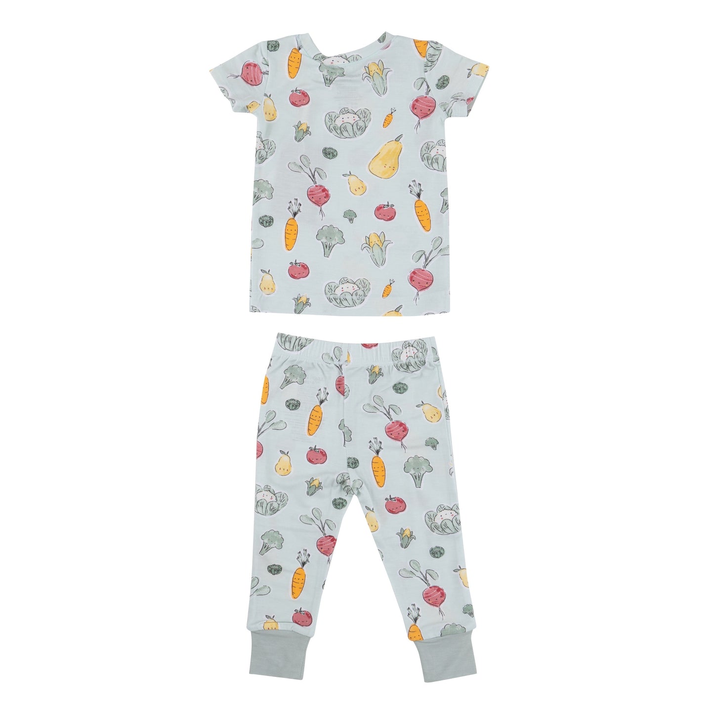 Lounge Wear Set - Watercolor Baby Veggies