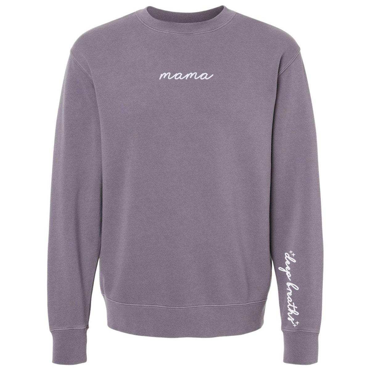 Mama 'Deep Breaths Reminder' Cozy Crew