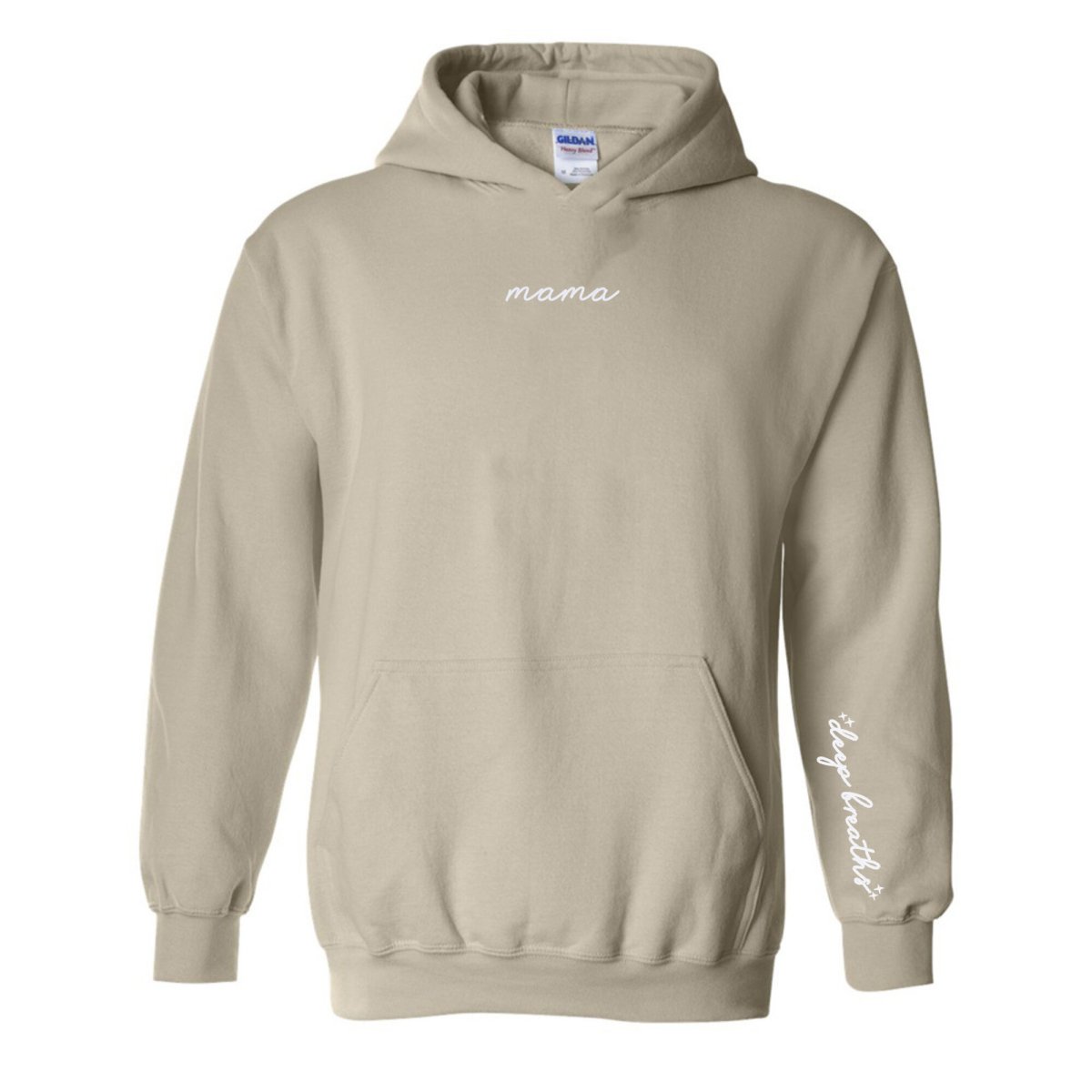 Mama 'Deep Breaths Reminder' Hoodie