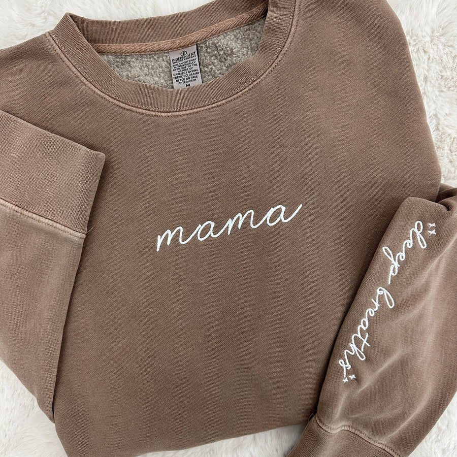 Mama 'Deep Breaths Reminder' Hoodie