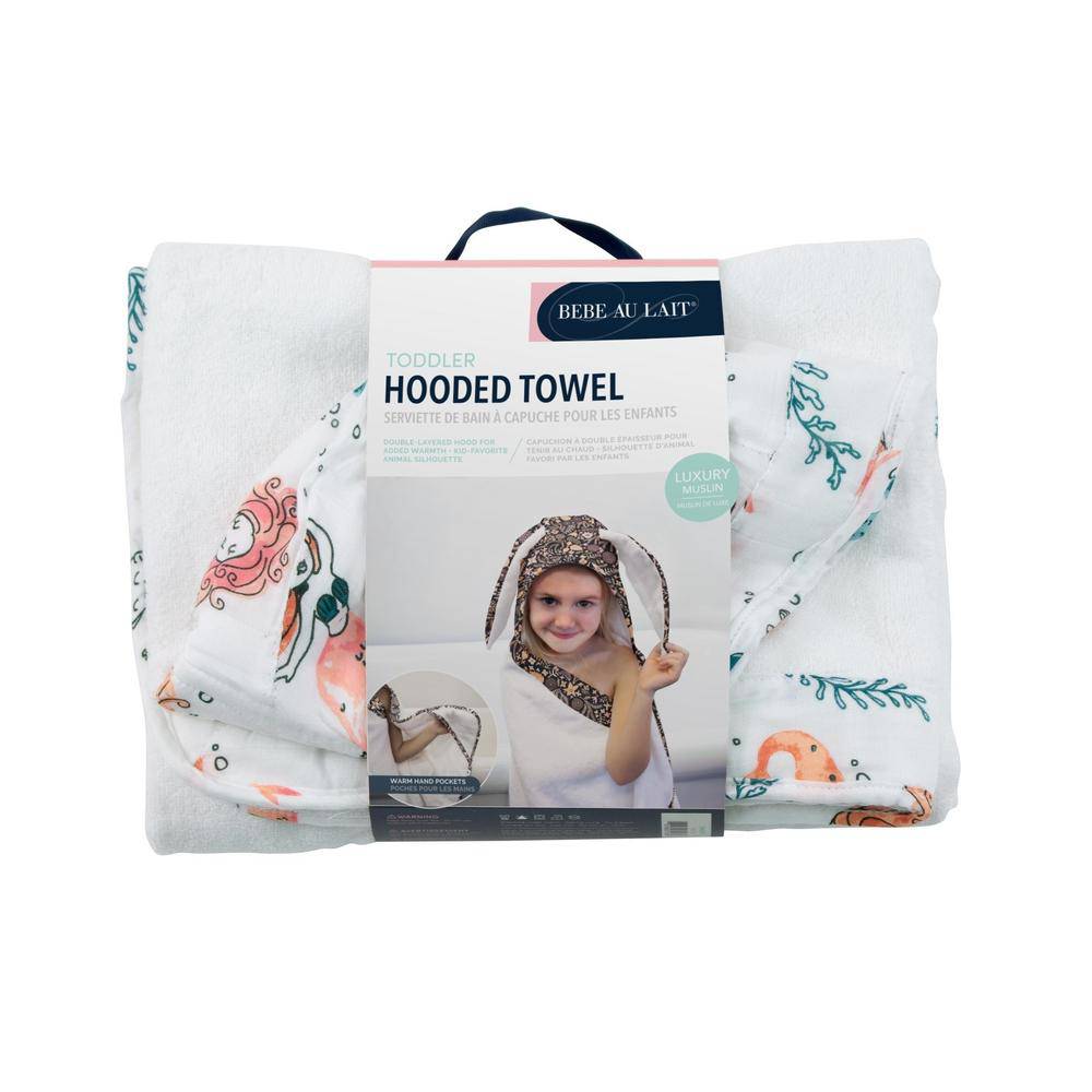 Mermaid Toddler Hooded Towel