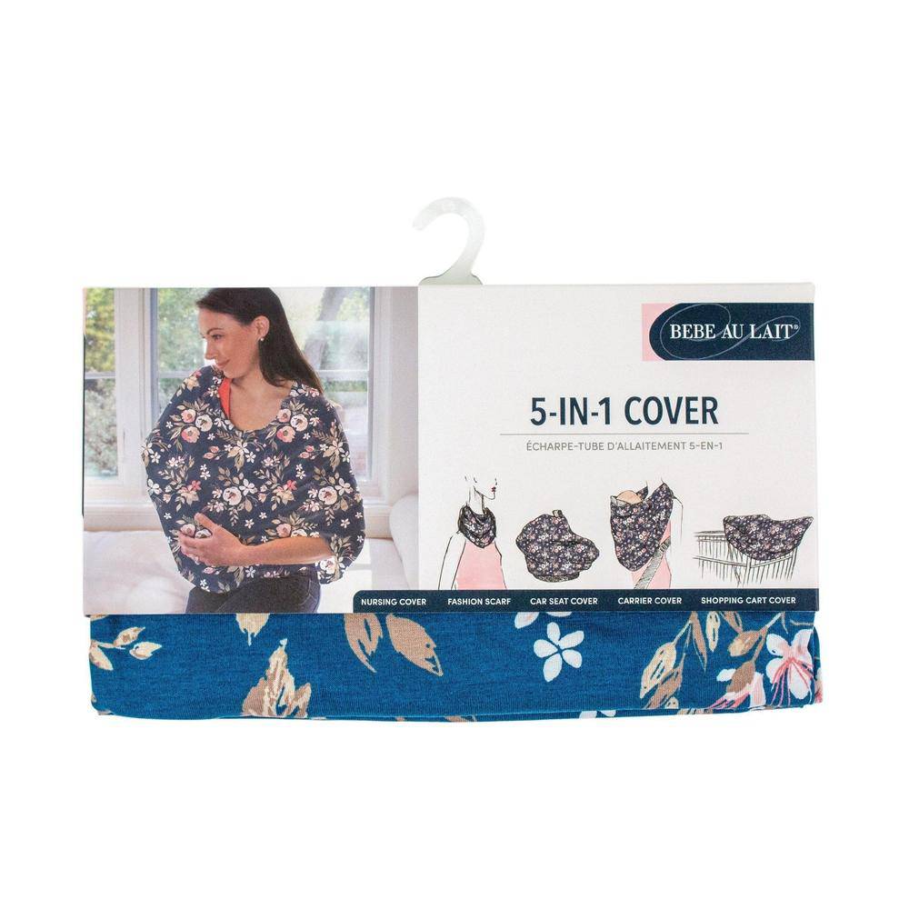 Midnight Floral 5-in-1 Multi-Use Nursing Cover