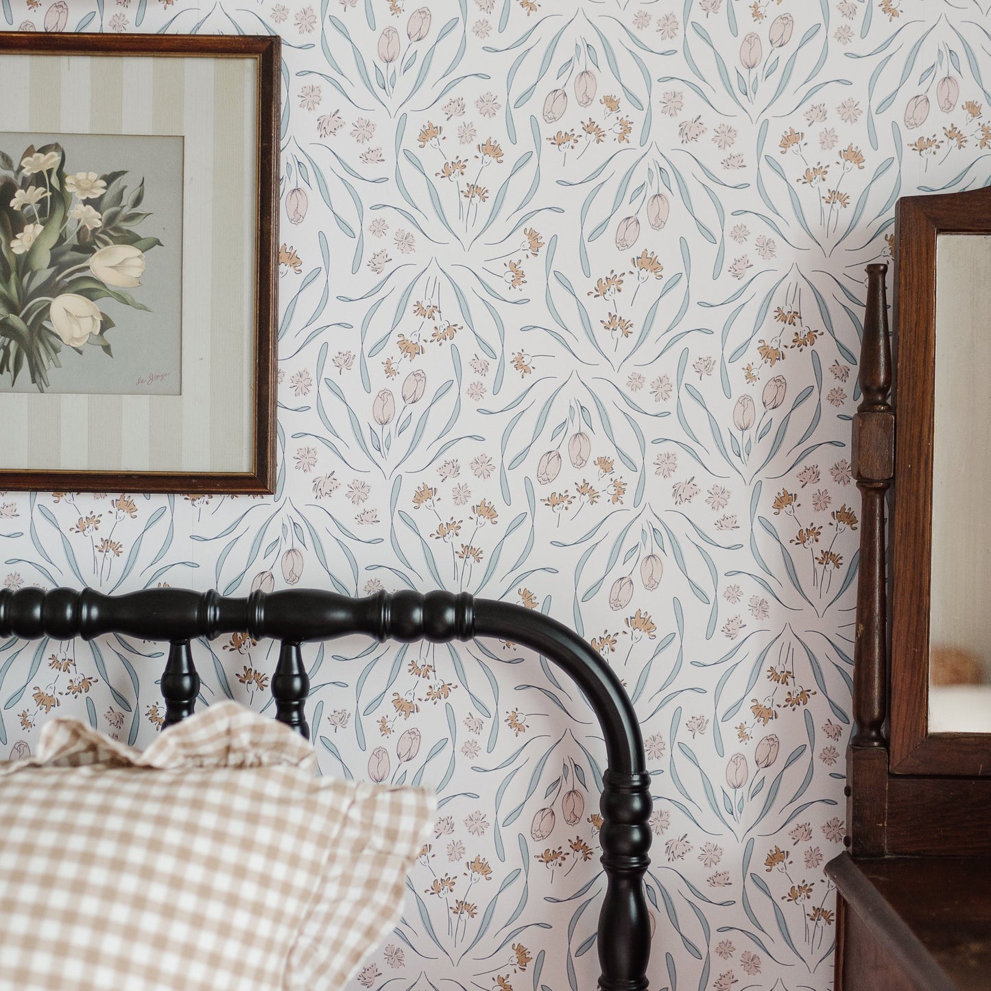 Primrose Wallpaper by Melissa Johnson Design