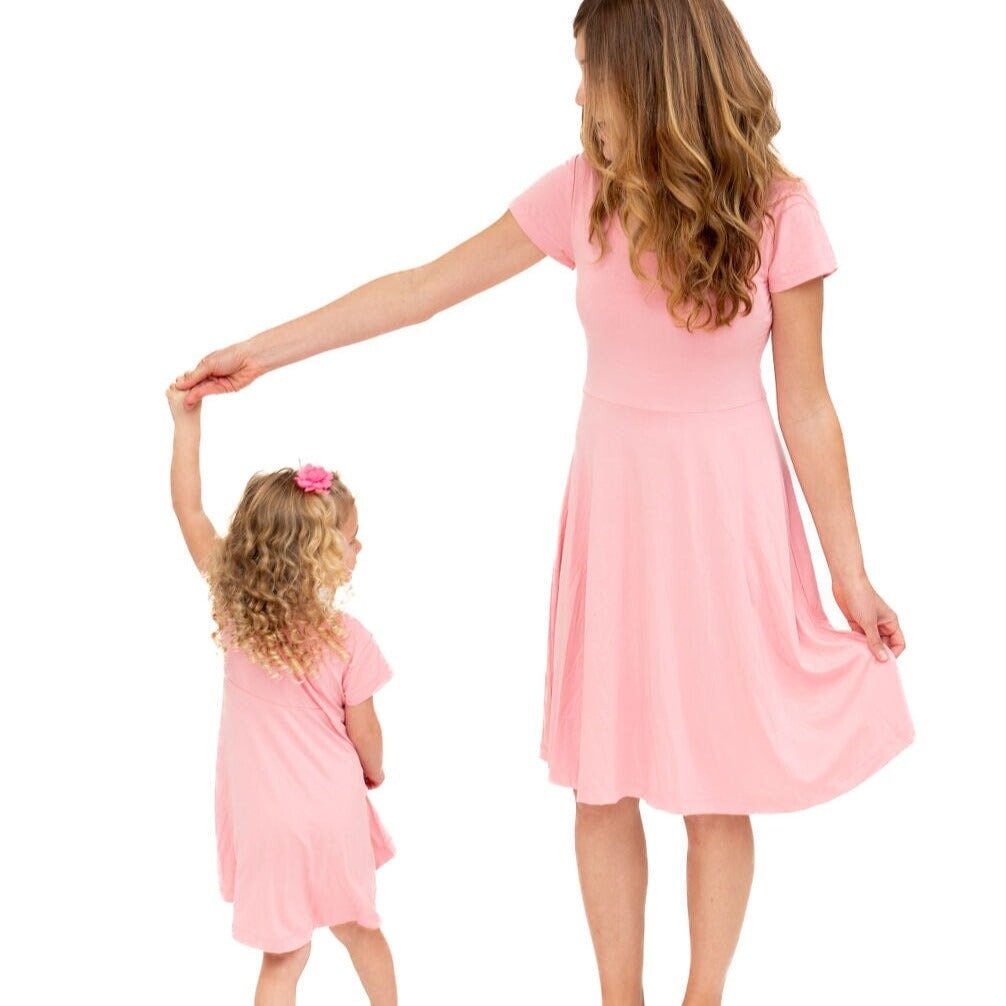 Mommy Swirly Girl Dress