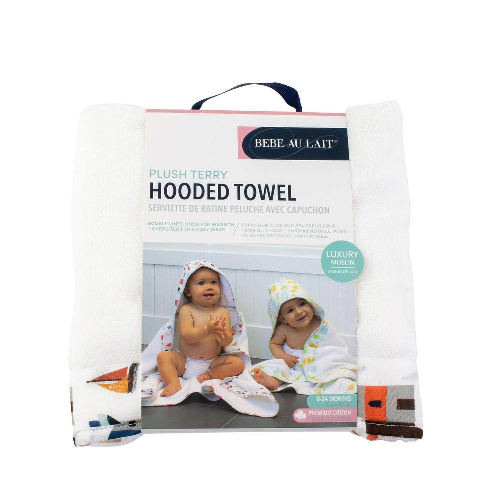 Nautical Baby Hooded Towel