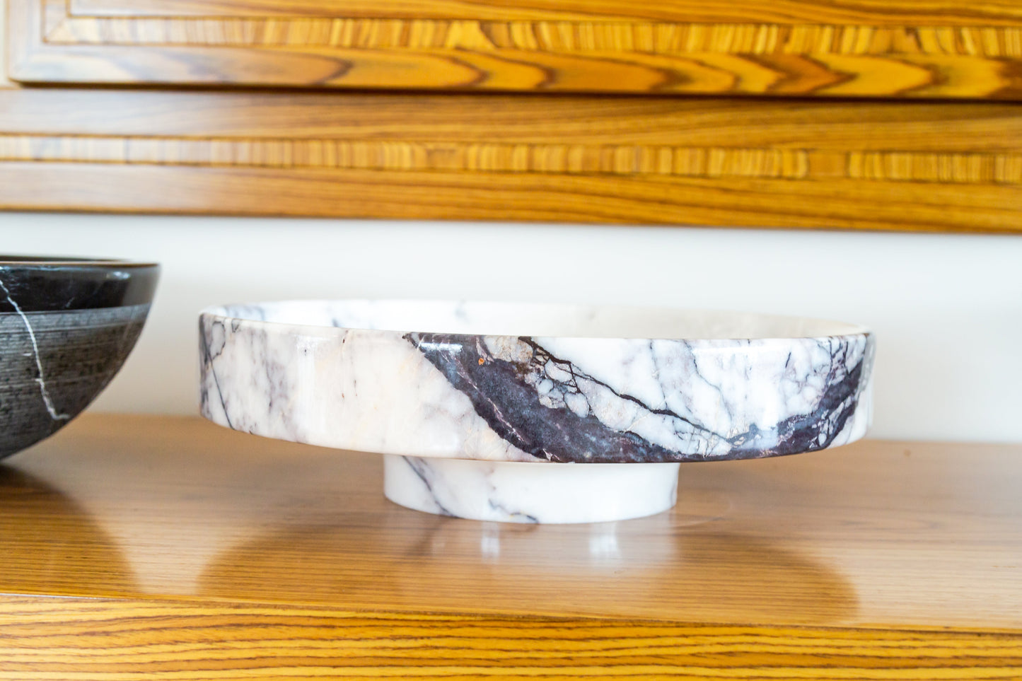 New York Marble Natural Stone Above Counter Sink Polished (D)15.5"  (H)4.5"