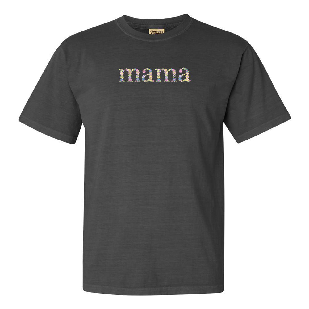 'Floral Mama' Comfort Colors T-Shirt