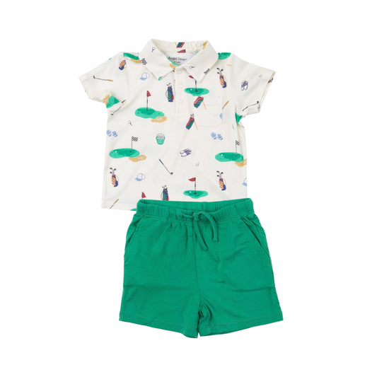 Polo Shirt & Short Set - Golf