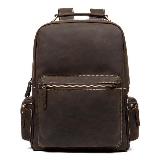 The Langley Backpack | Genuine Vintage Leather Backpack