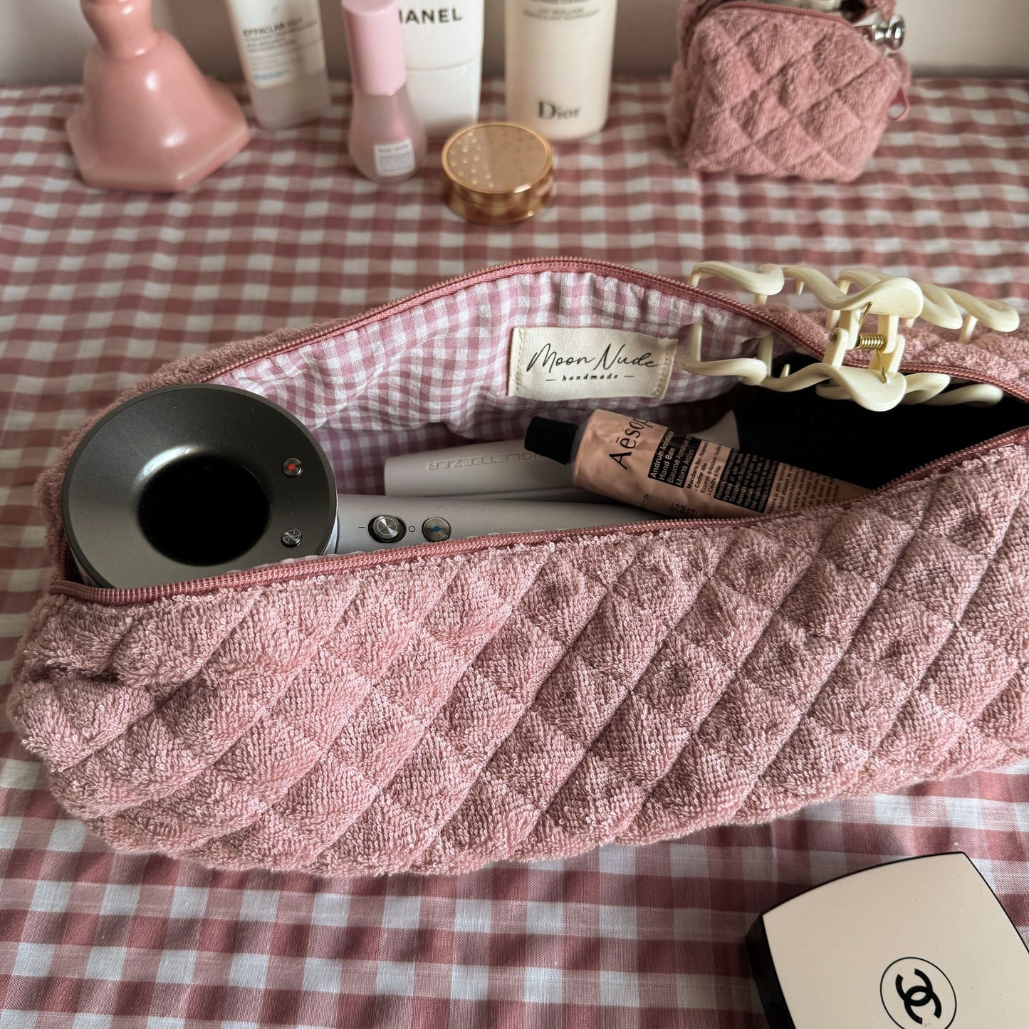 Blush Hair Tool Bag