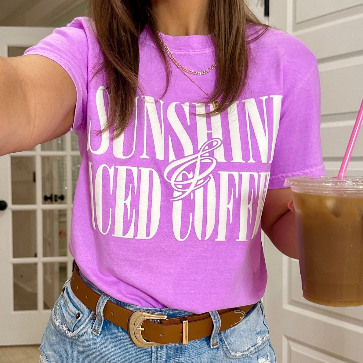 PUFF 'Sunshine & Iced Coffee' T-Shirt