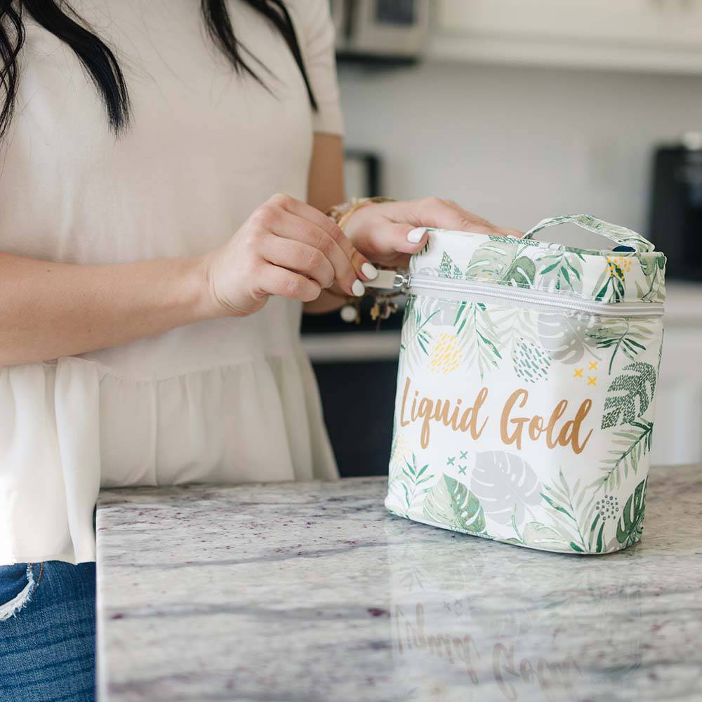 Liquid Gold Insulated Bottle Bag