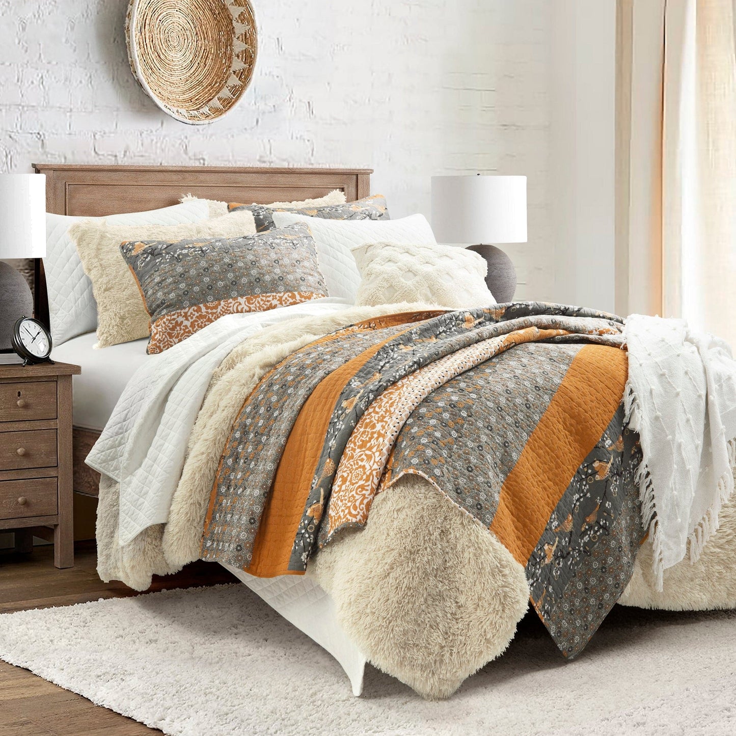 Royal Empire 3 Piece Quilt Set