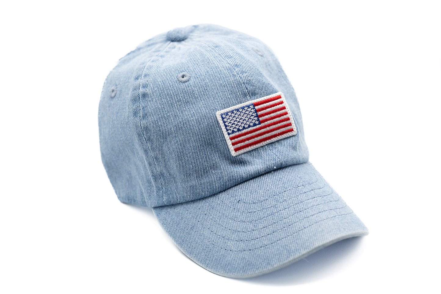 Denim Flag Baseball Hat