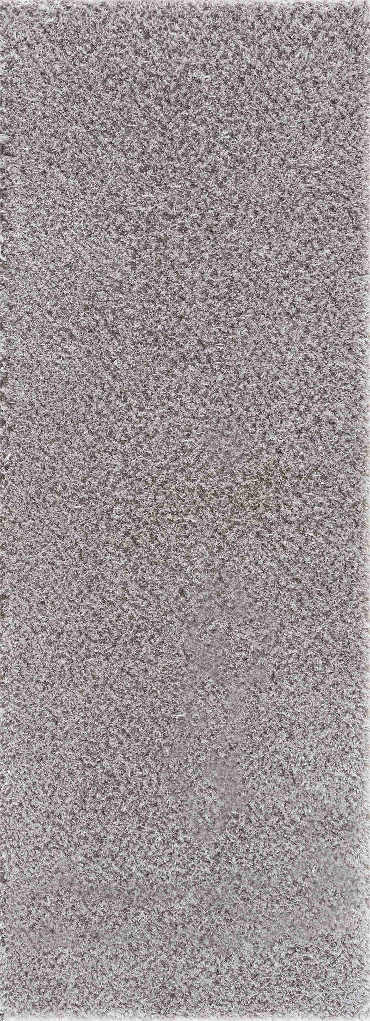 Heavenly Solid Light Gray Plush Rug - Clearance