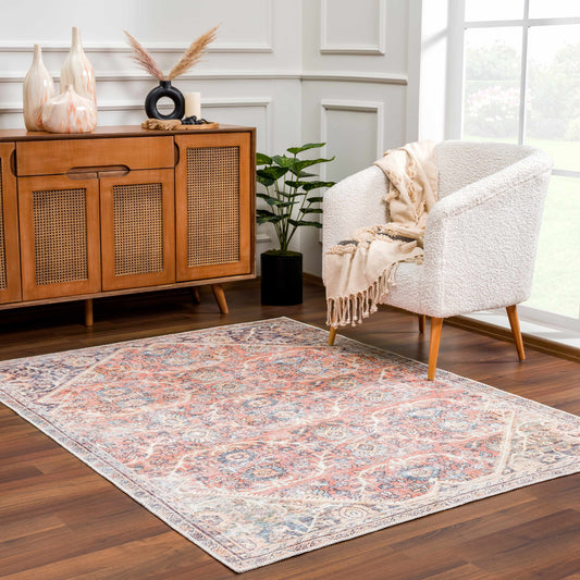 Konstantina Washable Area Rug - Clearance