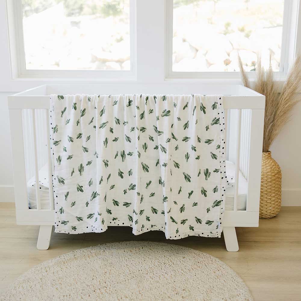 Saguaro + Dottie Oh So Soft Muslin Super Snuggle Blanket