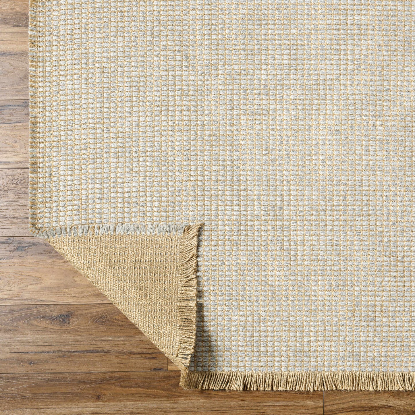 Kimi Jute Gray Area Rug - Surya X Becki Owens