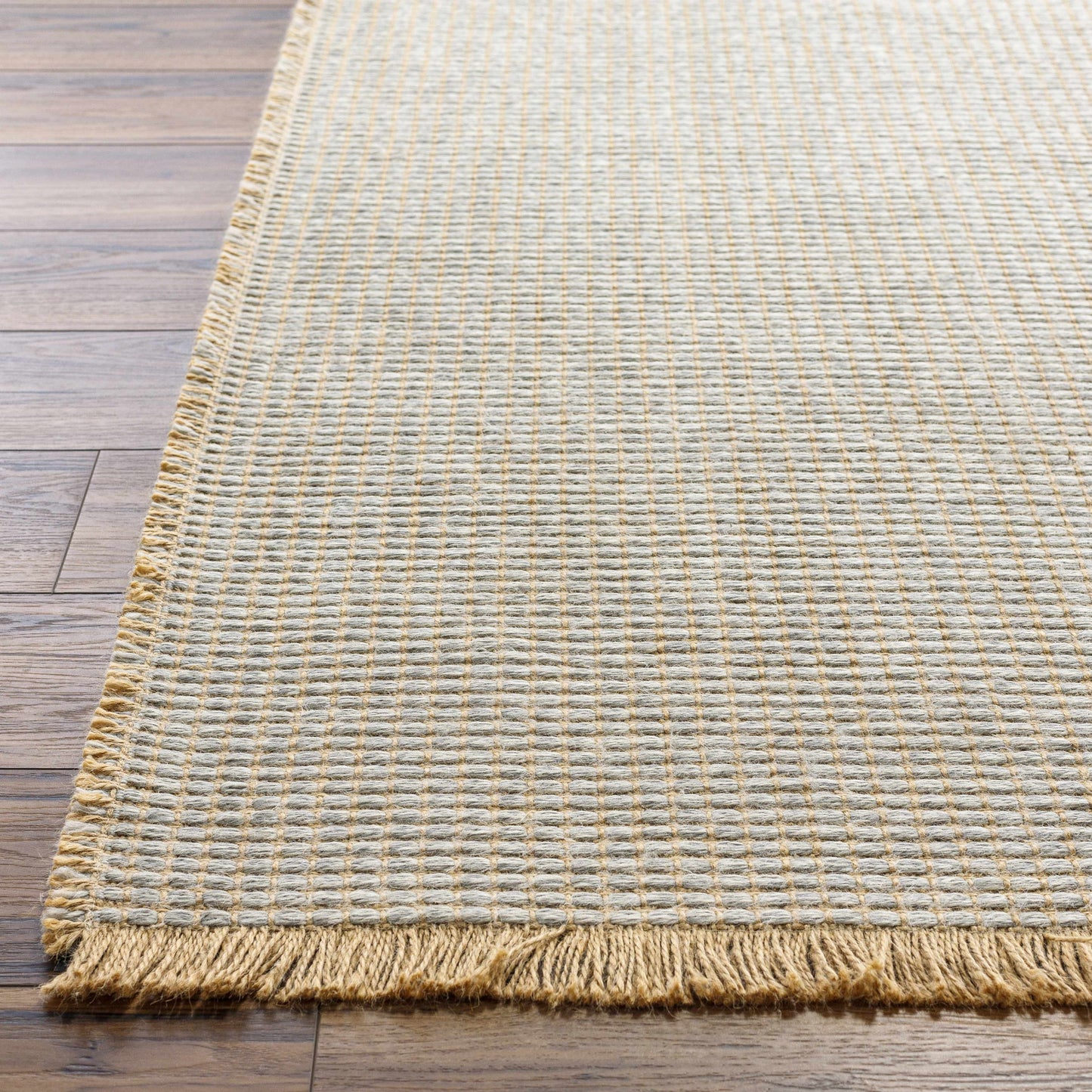 Kimi Jute Gray Area Rug - Surya X Becki Owens