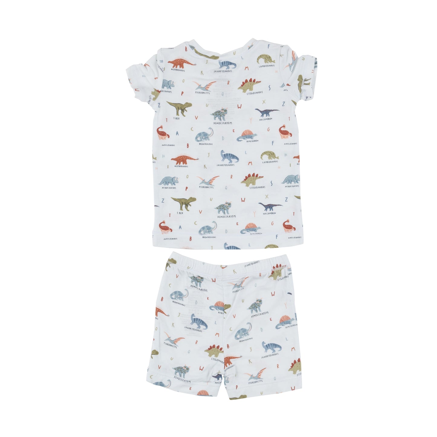 Short Lounge Wear Set - Dinosaur Abc