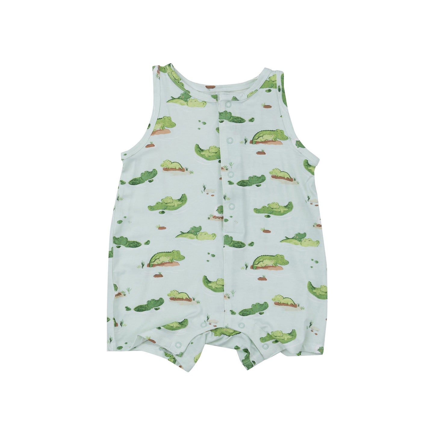 Shortie Romper - Alligators