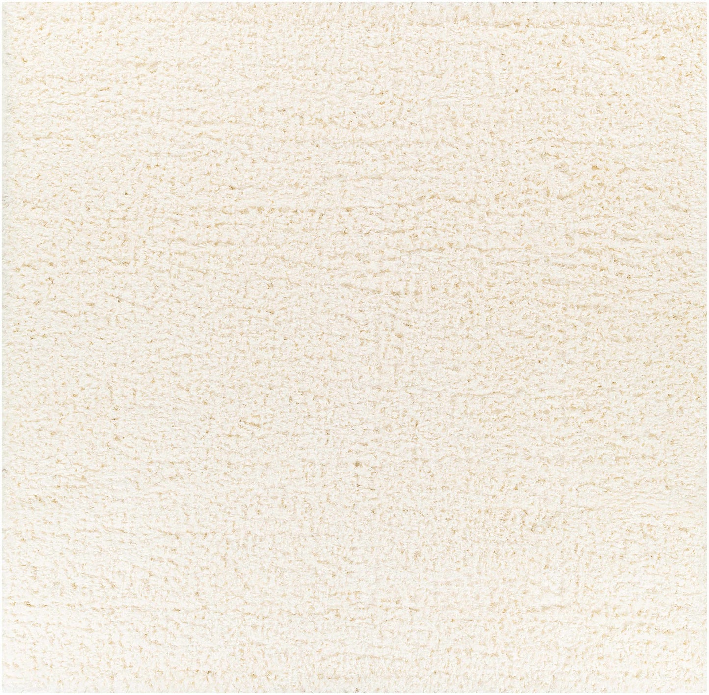 Siari Solid Cream Plush Rug