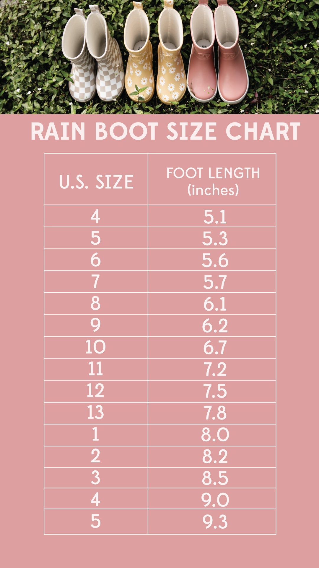 Checkerboard | Children's Rain Boot