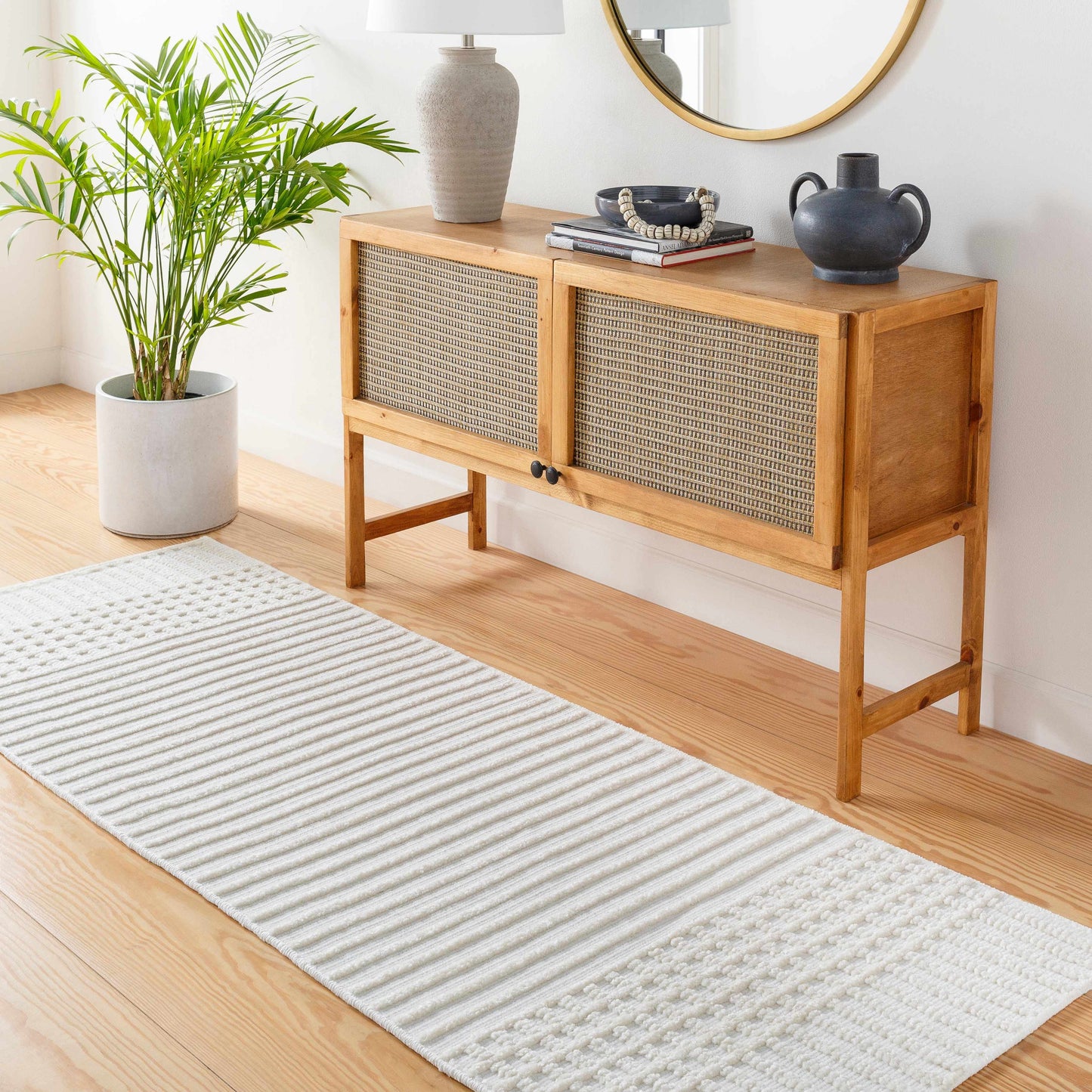 Rhun Washable Area Rug