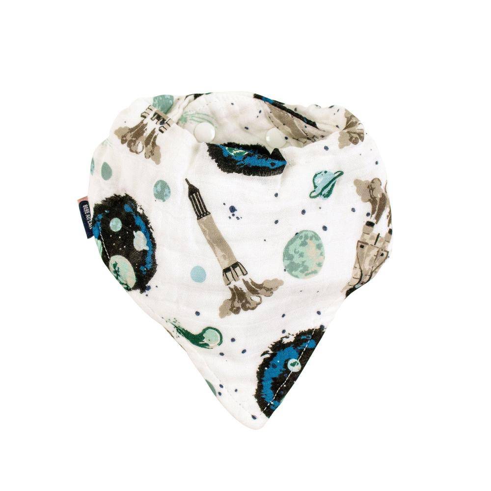 Space Oh So Soft Muslin Bandana Bib