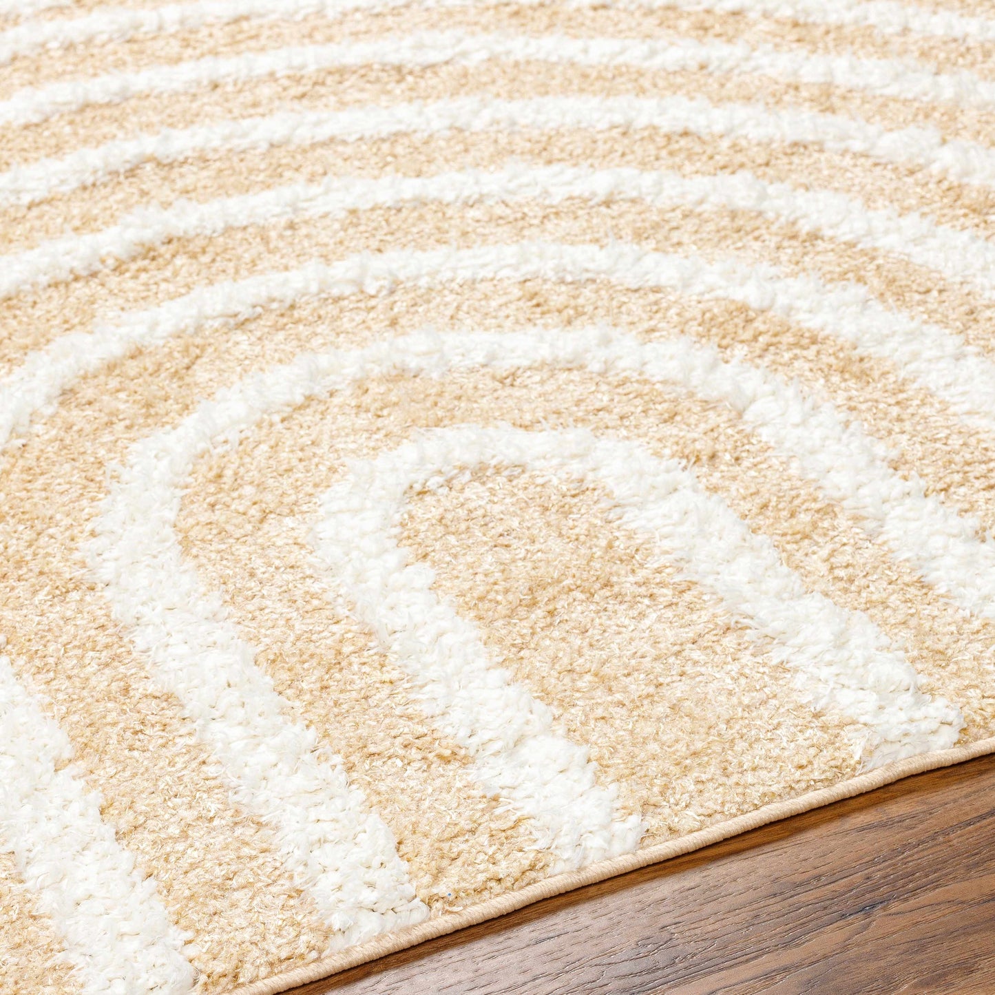 Arnel Beige Area Rug