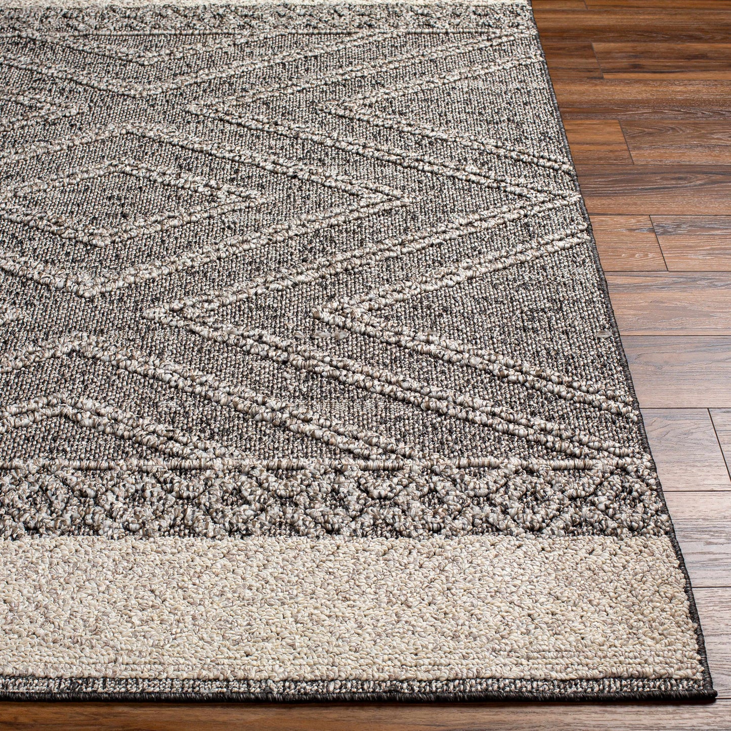 Beige Brown Areli Area Rug