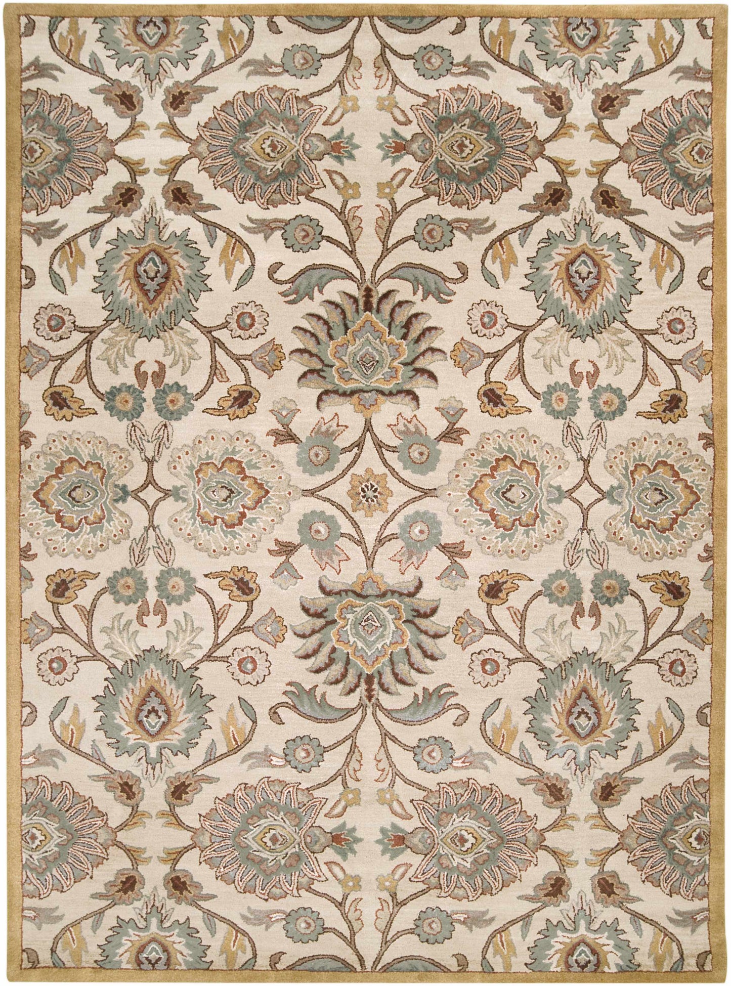 Conesus Hand Tufted Tan 1012 Wool Rug