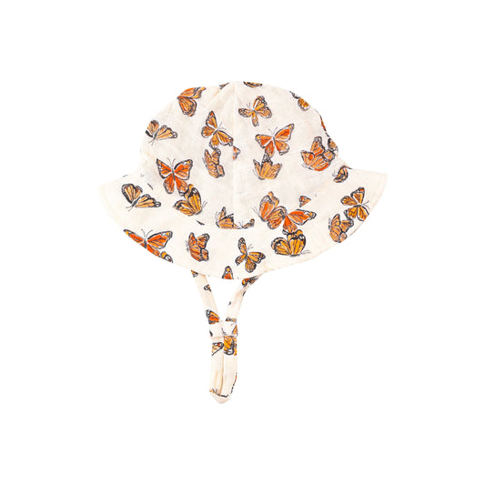 Sunhat - Painted Monarch Butterflies