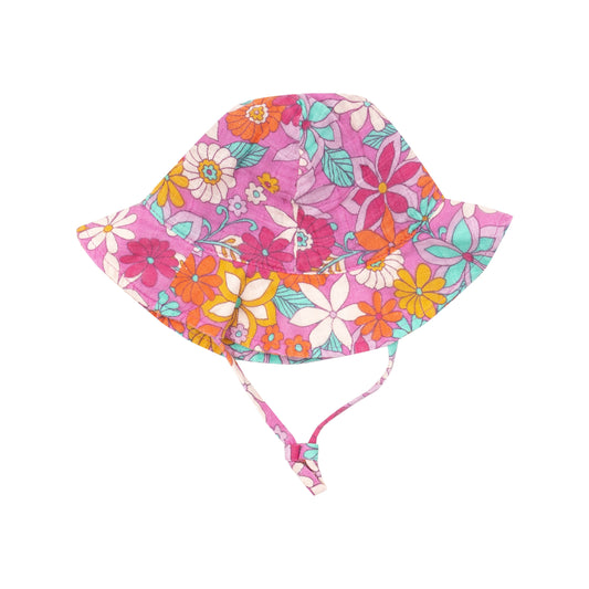 Sunhat - Tropical Retro Floral