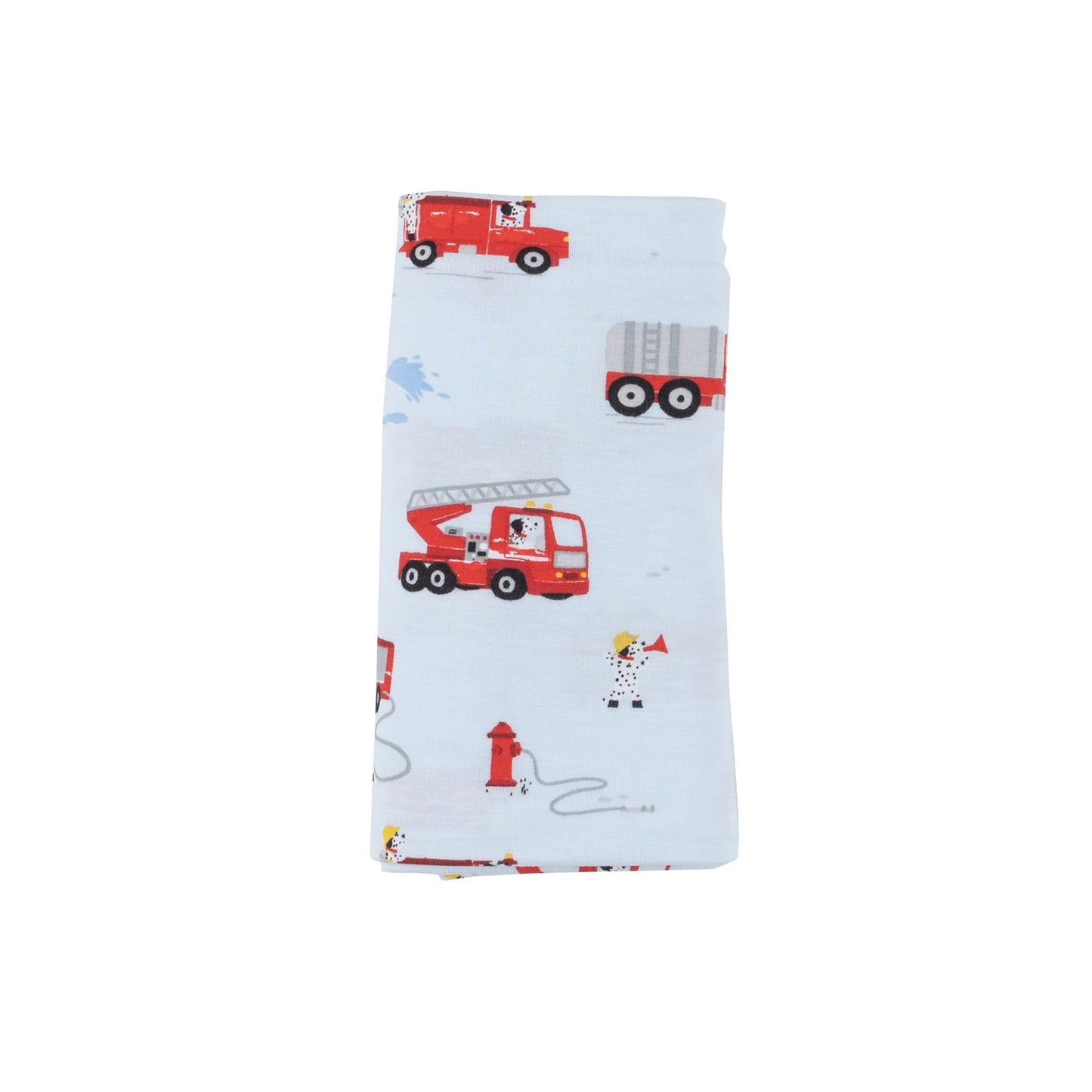 Swaddle Blanket - Firetruck Dalmations