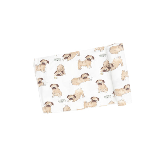 Swaddle Blanket - Pugs