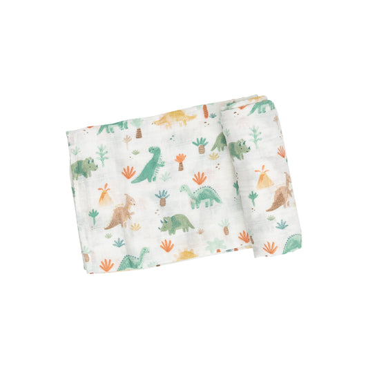 Swaddle Blanket - Softy Dinos