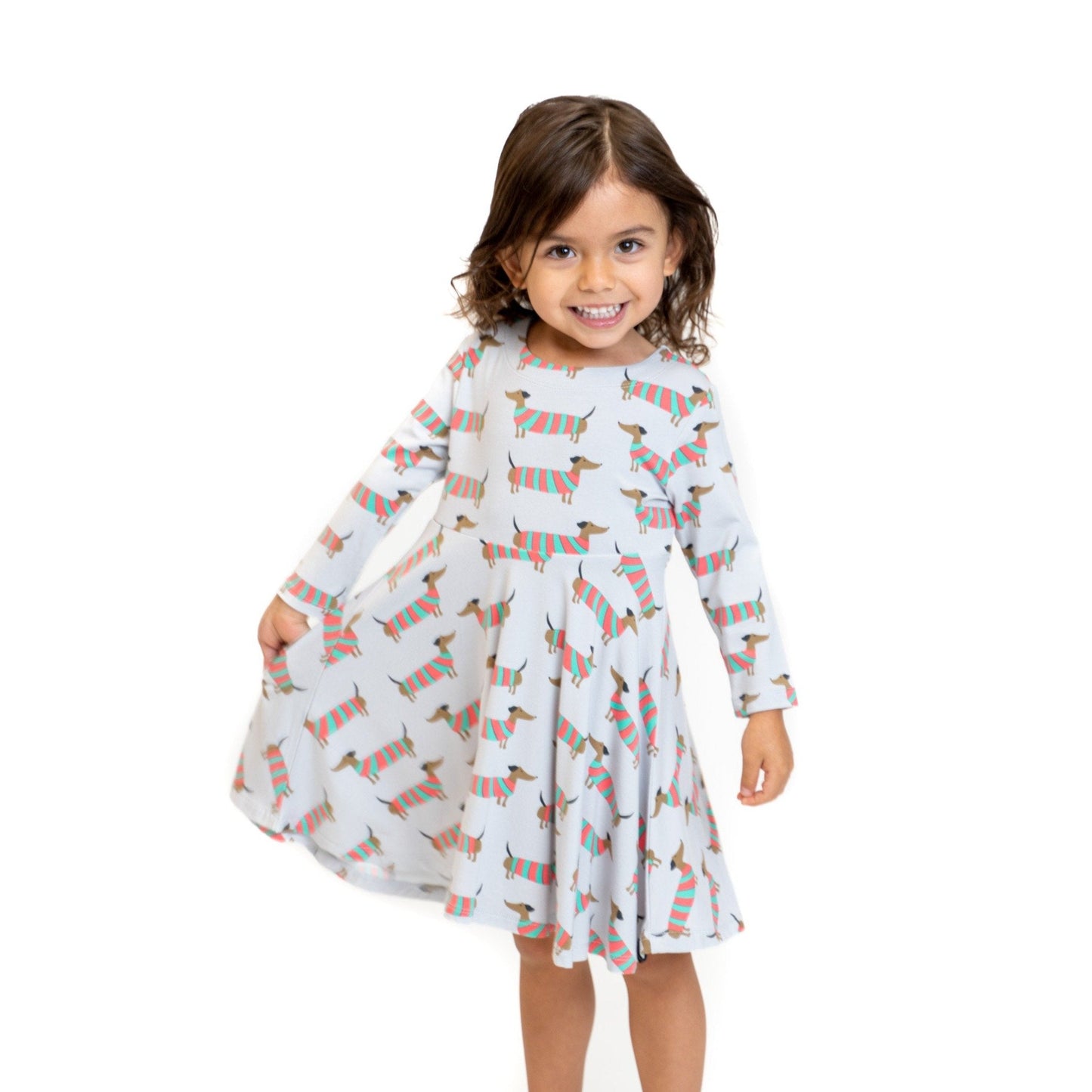 Swirly Girl Dress