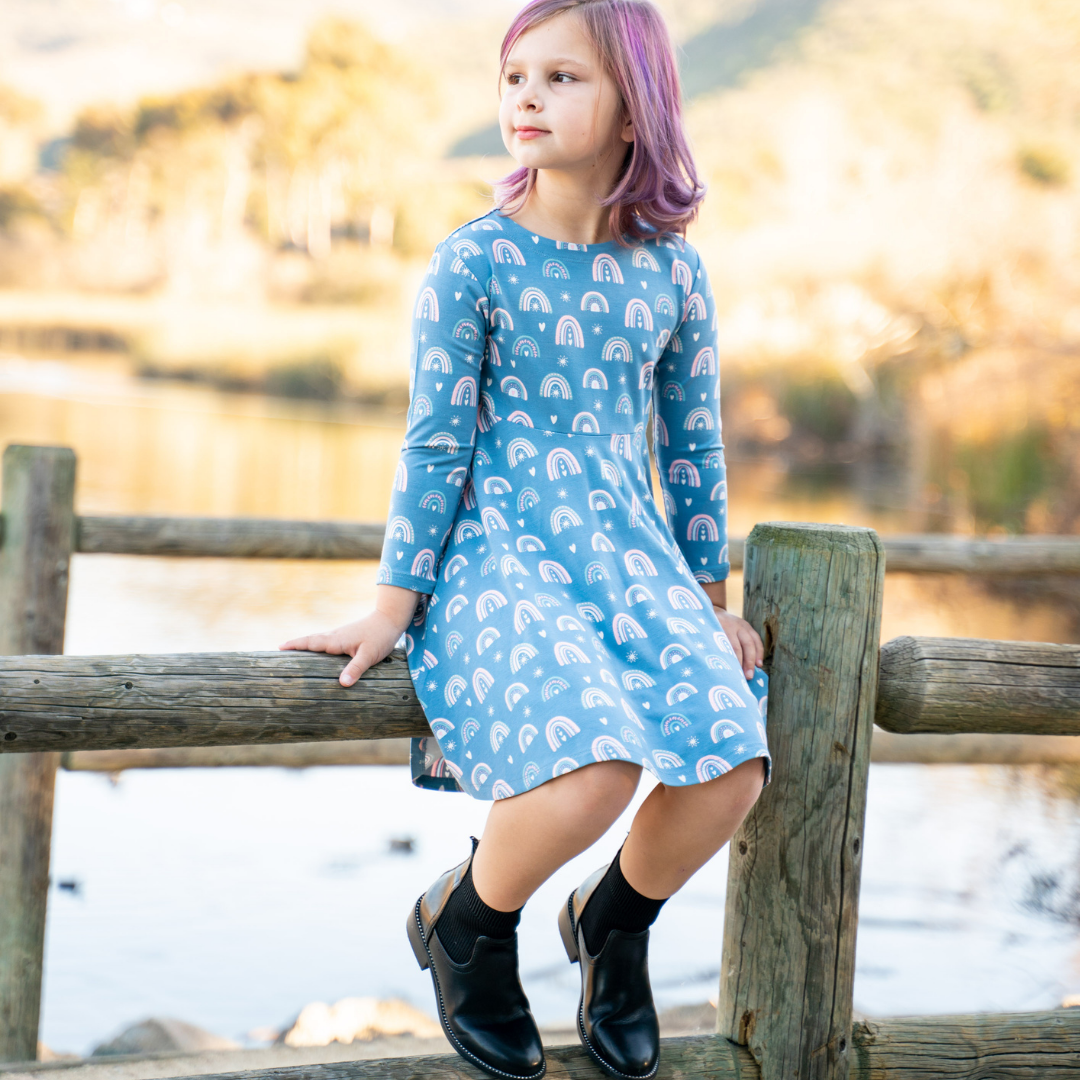 Swirly Girl Dress