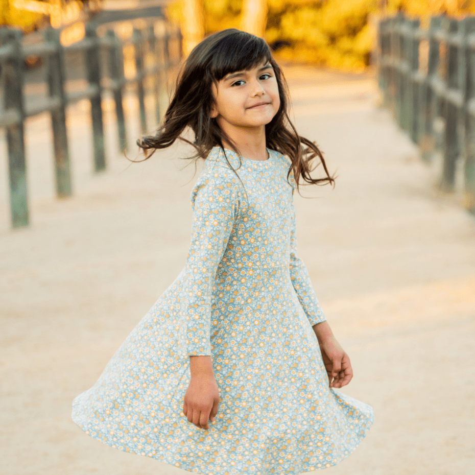 Swirly Girl Dress