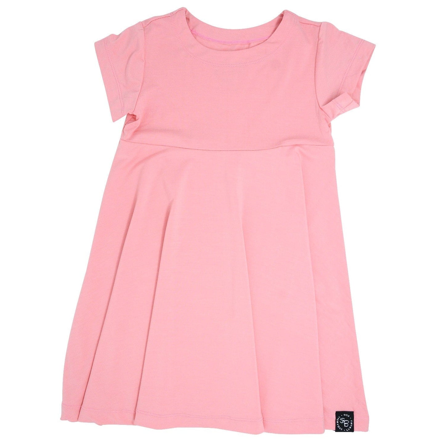 Swirly Girl Short Sleeve Dress