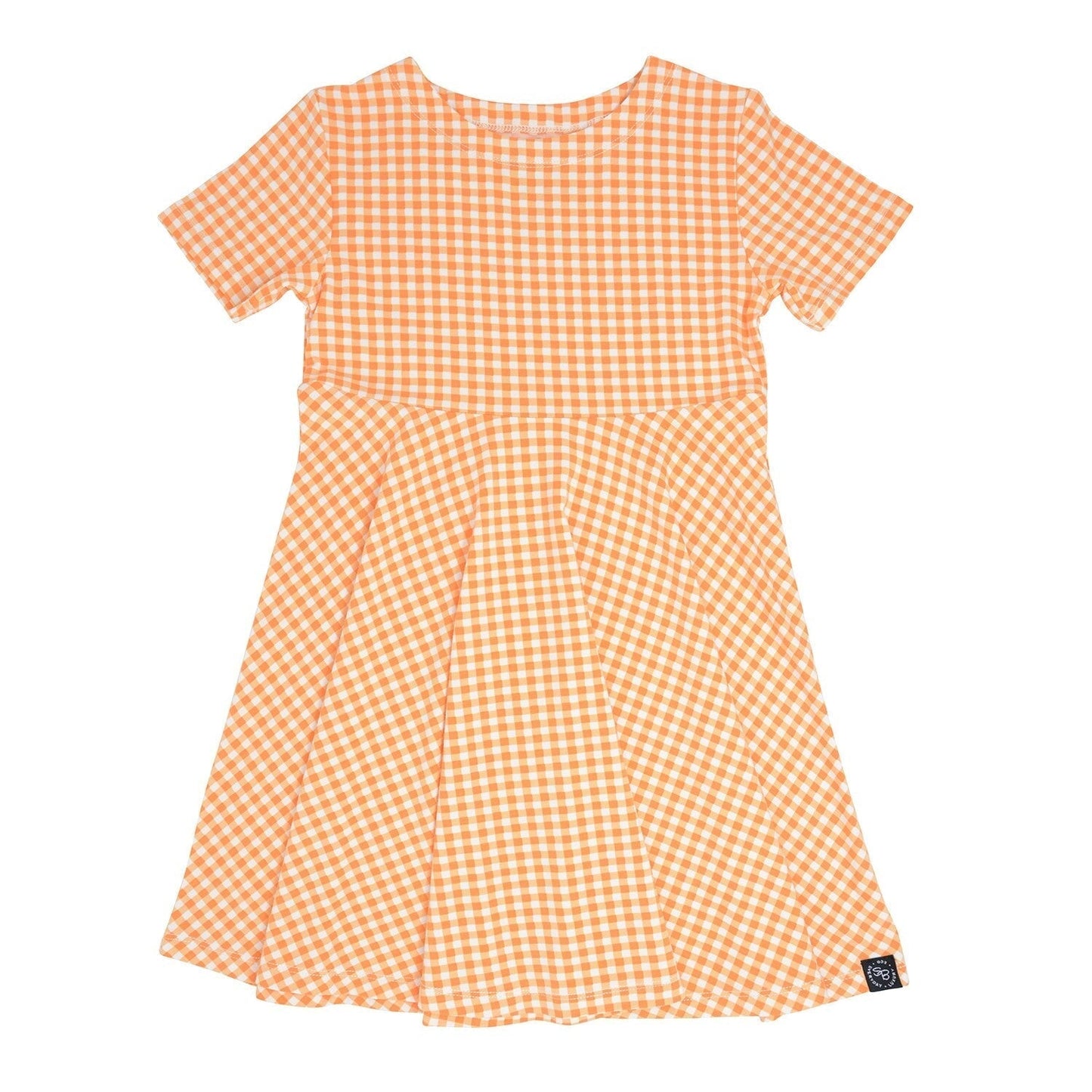 Swirly Girl Short Sleeve Dress