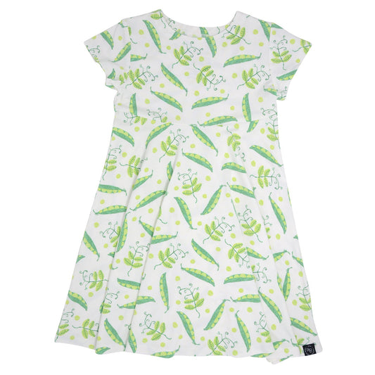 Swirly Girl Short Sleeve Dress