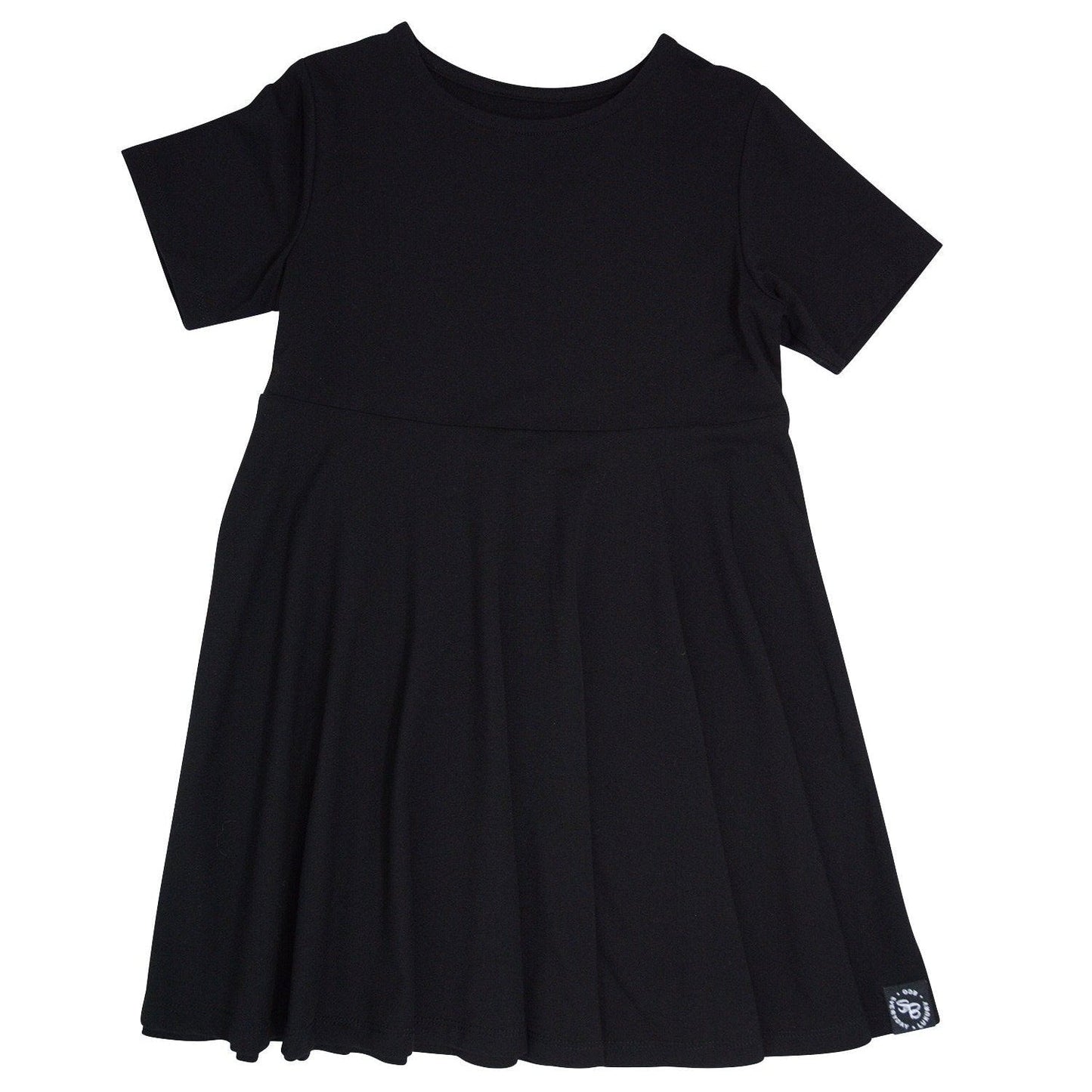 Swirly Girl Short Sleeve Dress