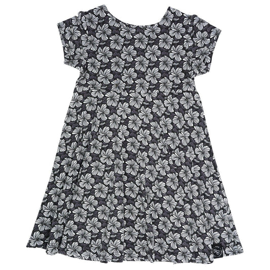 Swirly Girl Short Sleeve Dress