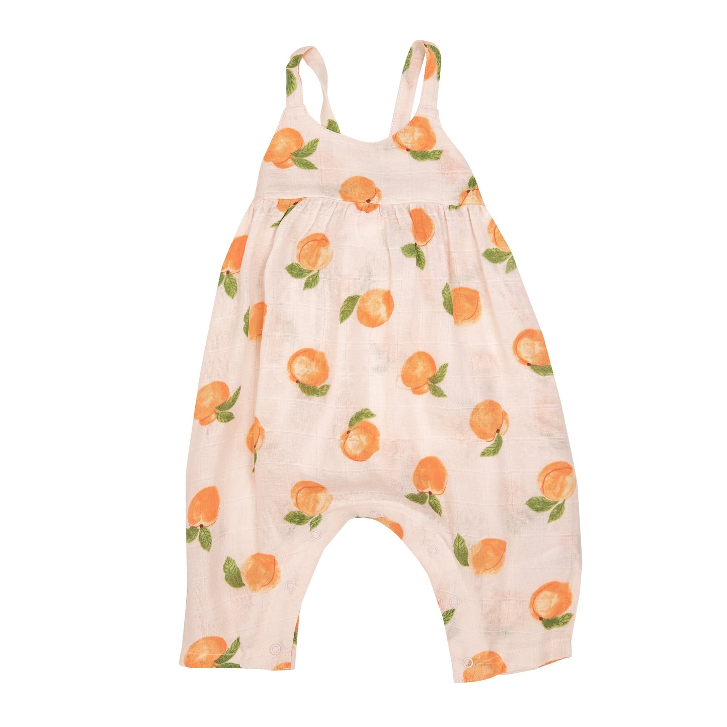 Tie Back Romper - Peaches