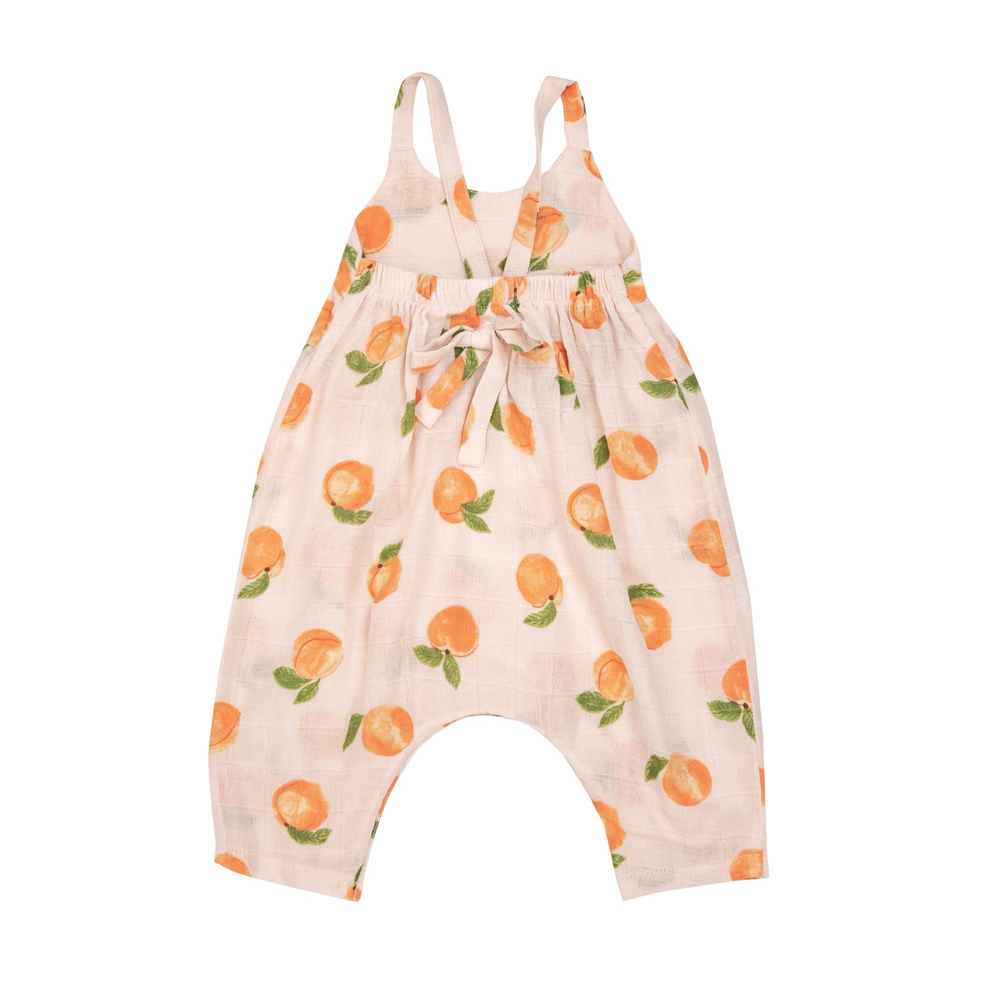 Tie Back Romper - Peaches