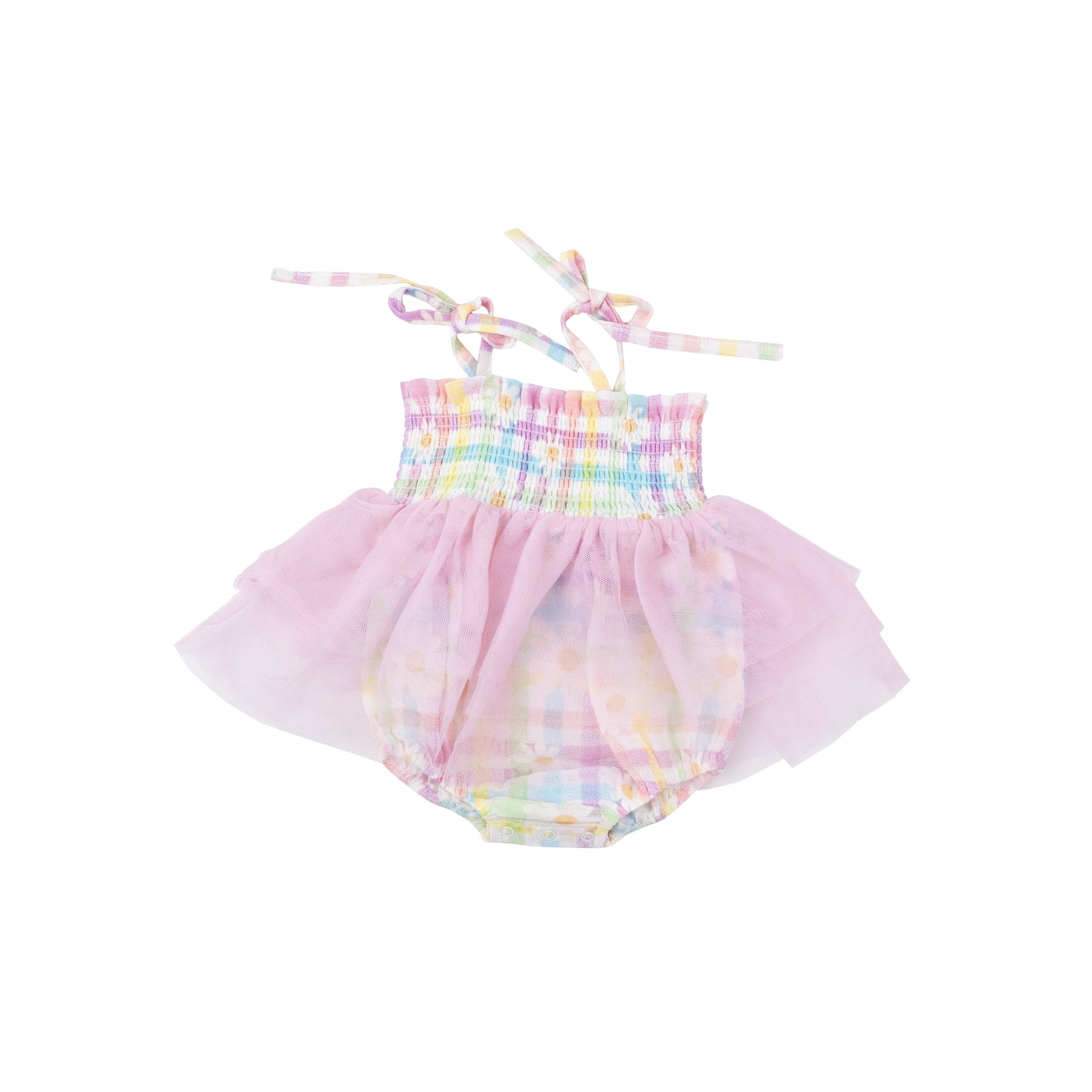 Tutu Bubble - Gingham Daisy