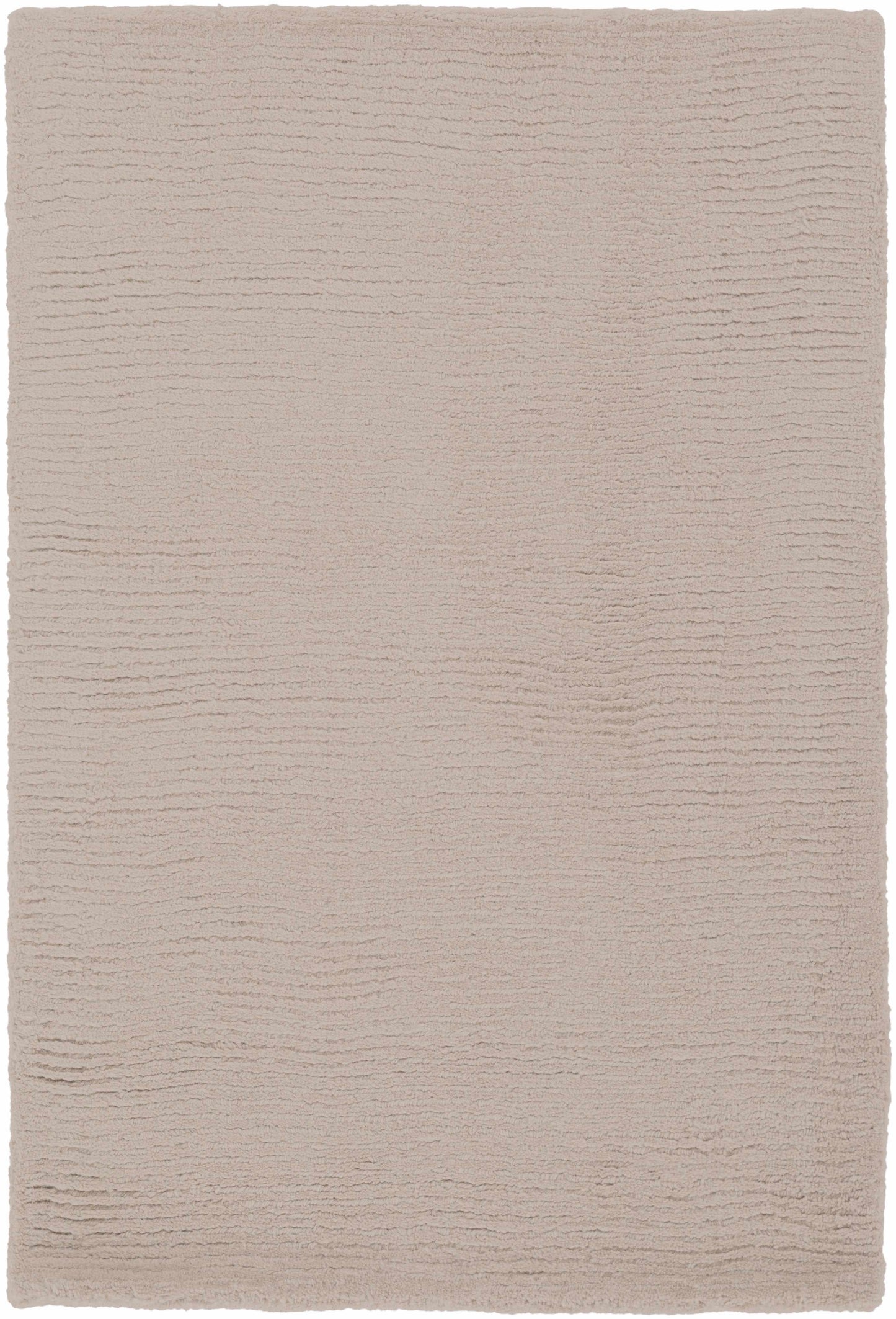 Brockton Solid Tan Wool Rug